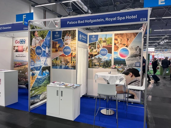 ROYAL SPA presented itself at the RDA Group Travel Expo Cologne 2026 also as the owner of the Hotel Palace